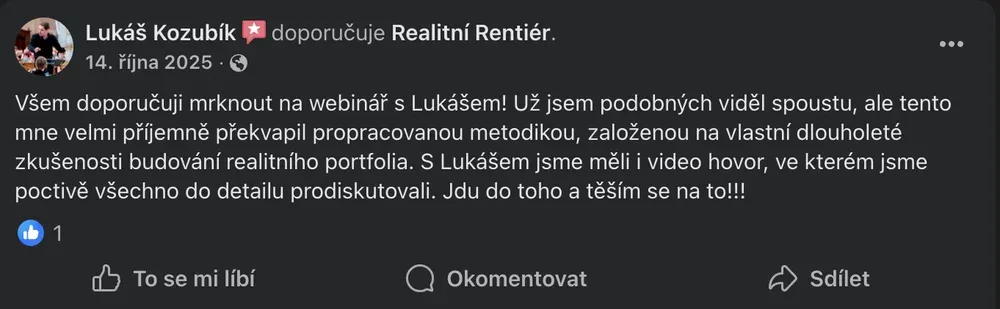 Reference Lukáš Kozubík